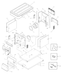 Part Location Diagram of 206840GS Briggs and Stratton Assembly, Bulkhead, Alternator End